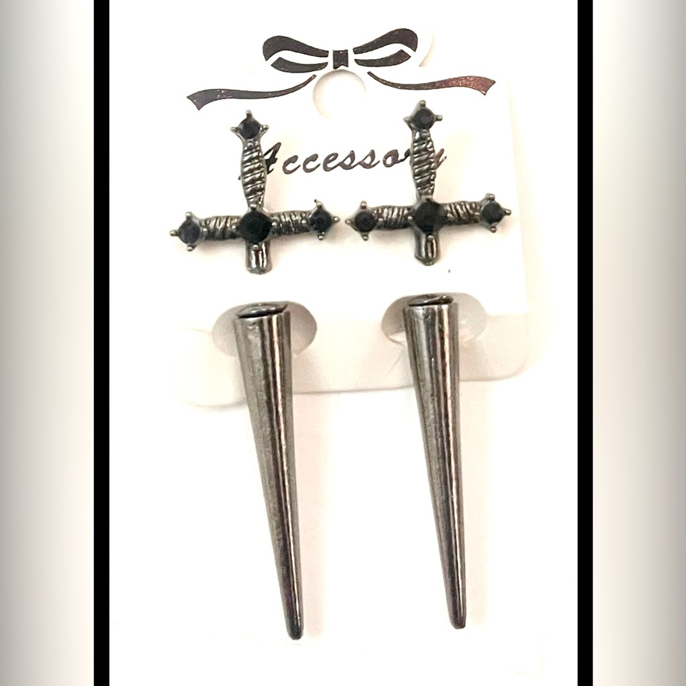 Dagger Sword Earrings